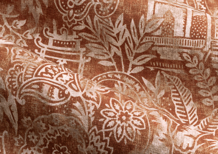 Bengal Eyelet, Amber - Ready Made Curtains - Image 4